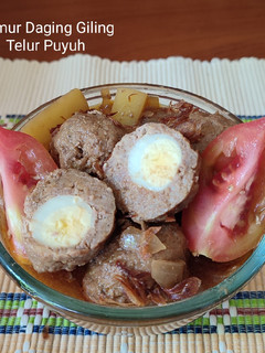 Foto resep Semur Daging Giling Telur Puyuh (MPASI 1+)
