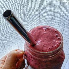 Avocado and Berry Smoothie A picture of Avocado and Berry Smoothie.