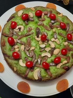 মটরশুঁটির কেক (Green Peas Cake recipe in bengali) রেসিপির প্রধান ছবি