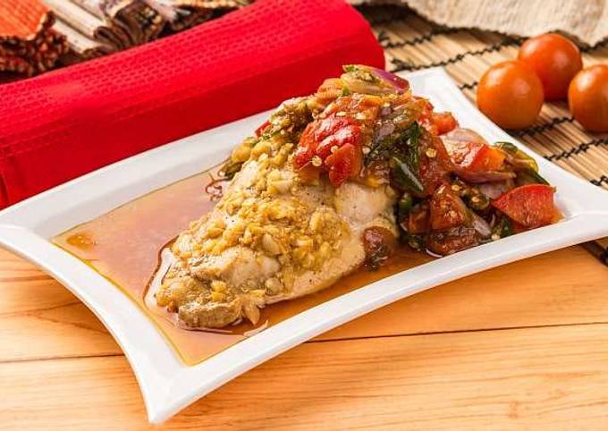 Resep Ayam Kukus Sambal Pecak