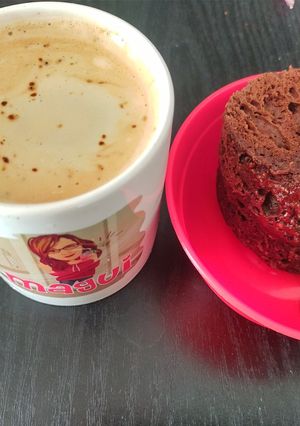 Una foto de Mug cake chocolate