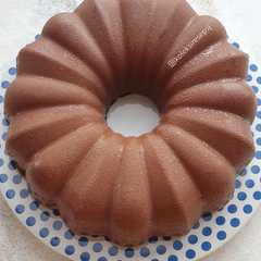A picture of PUDING COKELAT ROTI TAWAR (tanpa telur).