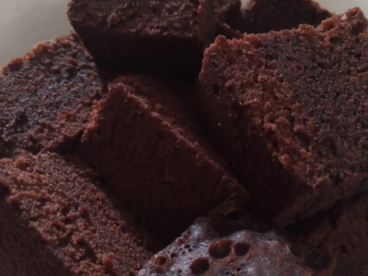 Langkah Gampang Menyiapkan Resep Brownies kukus Amanda KW yang Enak Banget Anti Ribet, Uenak Banget