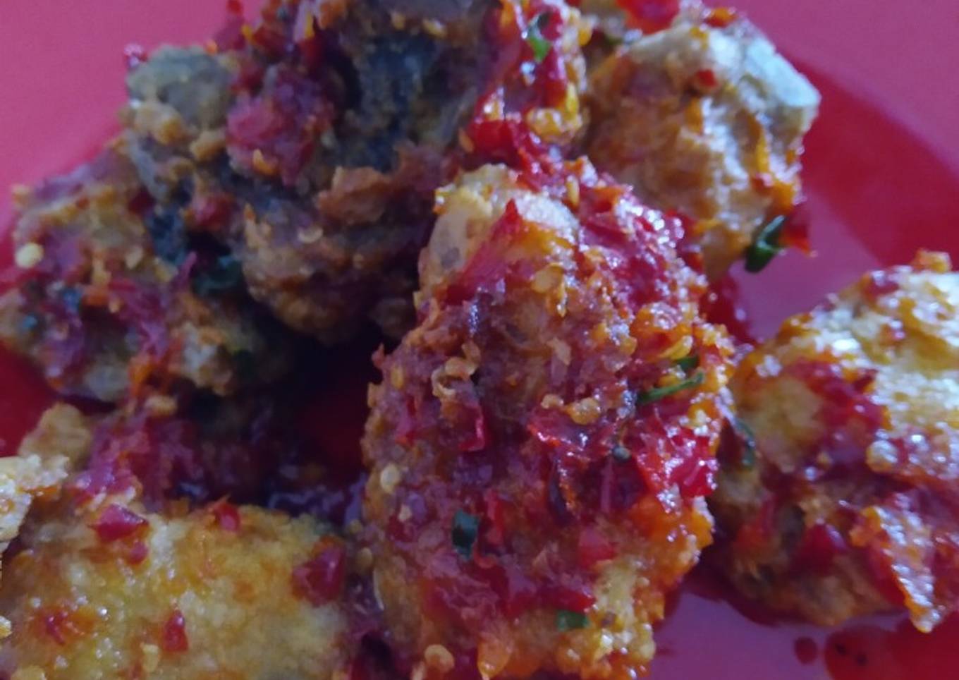 Ayam Tepung Balado