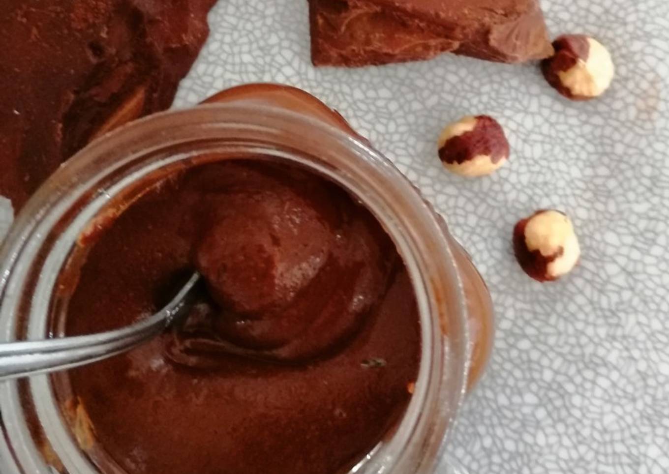 Pasta Gianduja (Nutella) casera, apta para keto