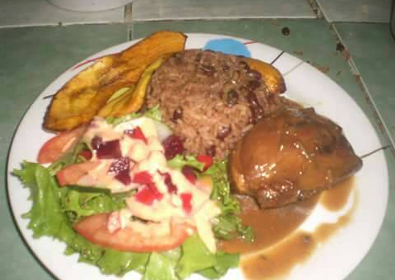 Pollo caribeño
