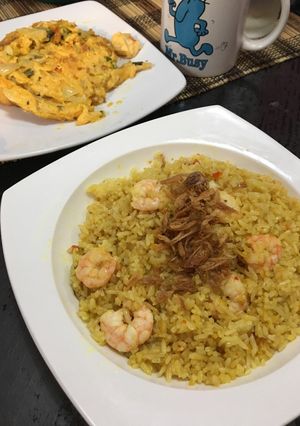 Foto resep Nasi Goreng Kuning Udang