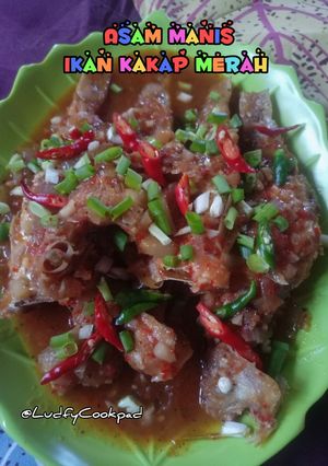 Foto resep Asam Manis Kakap Merah