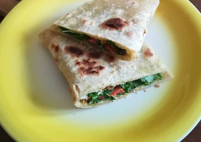 Piadine homemade senza lievito