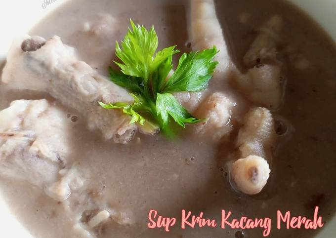 Langkah Mudah untuk Membuat Sup Krim Kacang Merah, Menggugah Selera