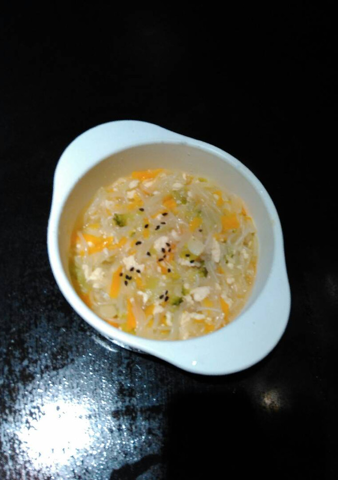 Foto resep Bihun ceria (mpasi 12+) vegan