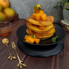 "Mango Pancake with honey" A picture of "Mango Pancake with honey".