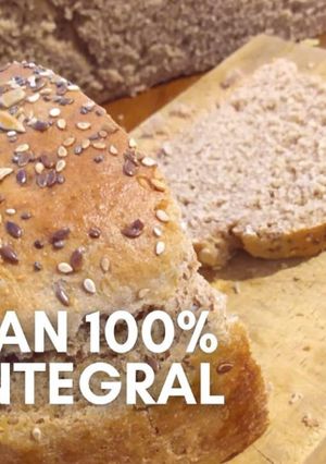 Una foto de Pan 100% integral
