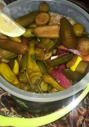 صورة لوصفة عمل طرشي /مخلل