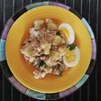 Ensalada de papa y atún