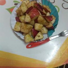 A picture of Apple chaat.