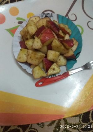A picture of Apple chaat.
