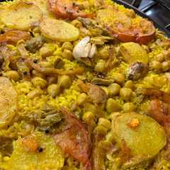 Una foto de Arroz al horno de cocido