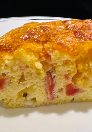 A picture of New Years Day Egg Casserole 🥘.
