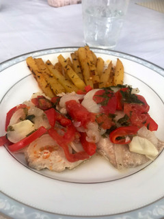 Una foto de Pescado al horno