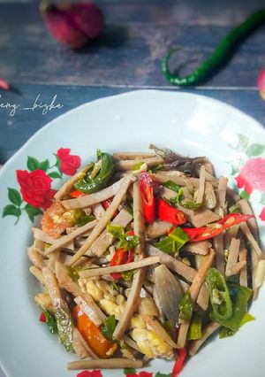 Foto resep Oseng kulit singkong