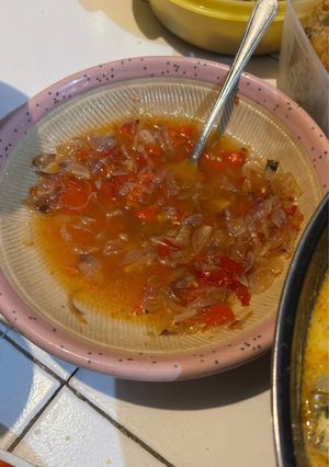 Foto resep Sambel kuah bakwan enak banget masyaAllah