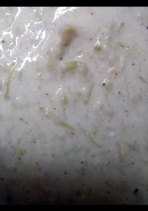 A picture of Pumpkin raita.