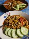 Mie Instant sayur kol kale