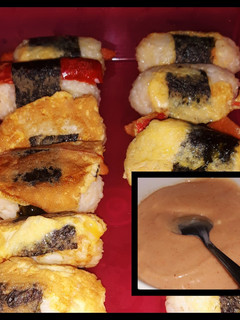 Foto resep Sushi telur with mentai sauce ala2 😊