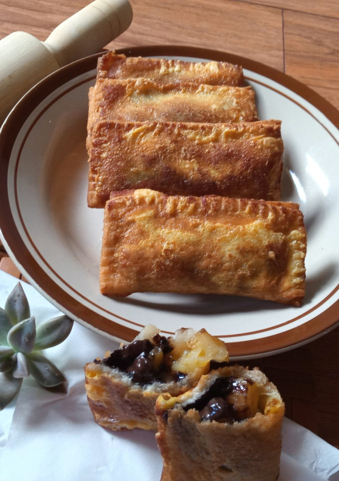 Foto resep Banana Choco Bread Pastry 😘 re-cook resep Sis Aviani 🙏