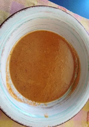 Una foto de Sopa de tomates rostizados