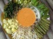 Gambar pecel sayur kenikir
