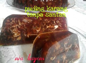 Foto resep Puding karang (tanpa santan)