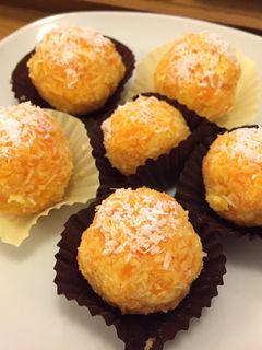 Una foto de Panellets de zanahoria