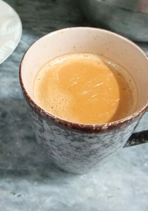 A picture of Simple doodh pati (milky tea).