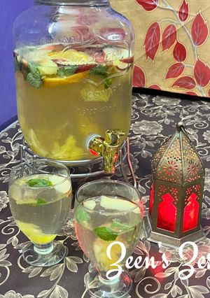 A picture of Eid Special Saudi Arabian Mocktail.