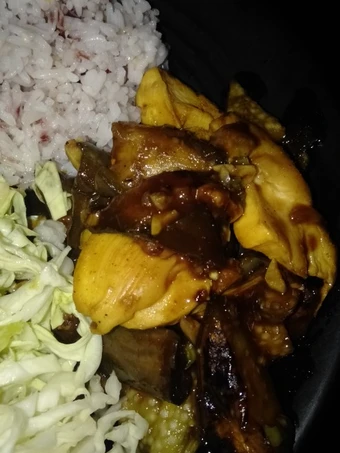 Langkah Mudah untuk Menyiapkan Resep Terong ayam saus tiram diet yang Sempurna Anti Ribet, Lezat Sekali
