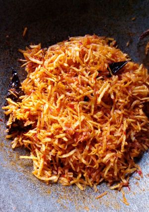 Foto resep Kentang mustofa pedas manis kriuk