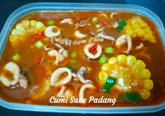 Cumi saos padang