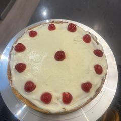 A picture of Exceedingly good Bakewell Tart - UK Favourite :P.