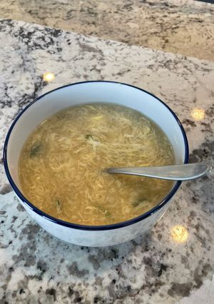 A picture of Egg Drop Soup.