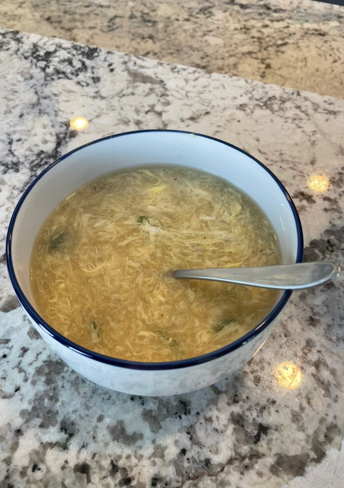 A picture of Egg Drop Soup.