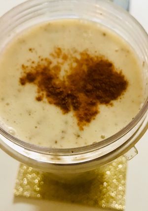 Φωτογραφία της συνταγής Smoothie με ανανά, τζίντζερ, τσία, μέλι και κανέλα!