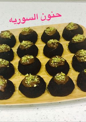 صورة لوصفة كرات كيك الشوكولا بالنوتيلا بطريقتي❤️