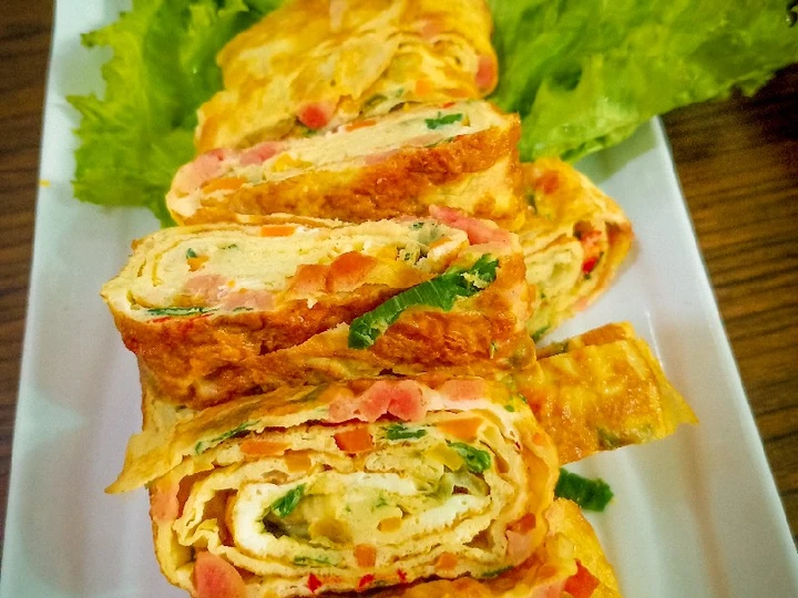 Langkah Mudah untuk Membuat Resep Telur dadar gulung korea yang Bikin Ngiler Anti Ribet, Sempurna