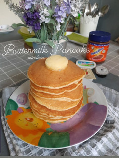 Foto resep Buttermilk Pancake... tetap lembut setelah dingin