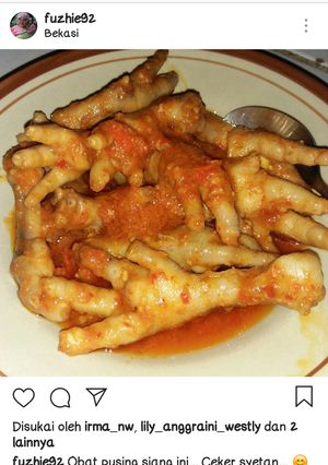 Foto resep Ceker setan / ceker mercon