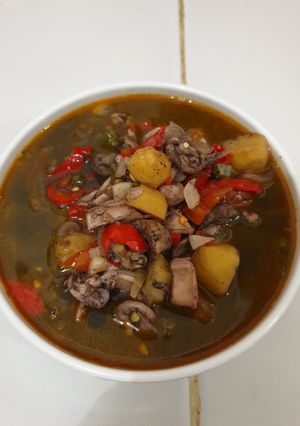 Foto resep Asem asem cumi