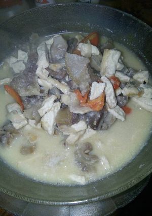 Foto resep Jangan Lombok Tahu & Tetelan (#pr²_masakanbersantan)