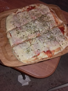 Una foto de Pizza a la parrilla